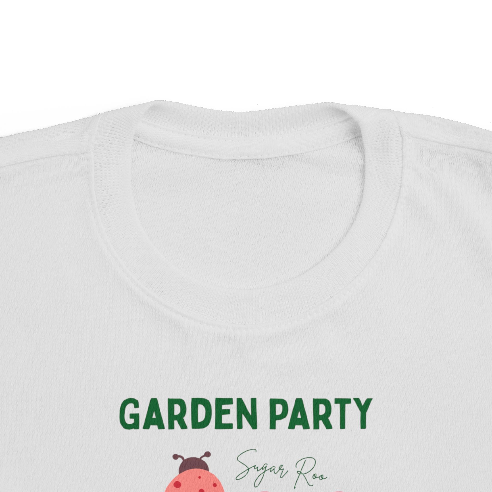 Toddler Garden Party Cotton Tee