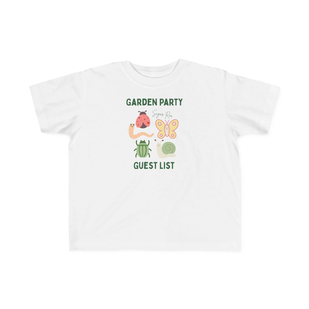 Toddler Garden Party Cotton Tee