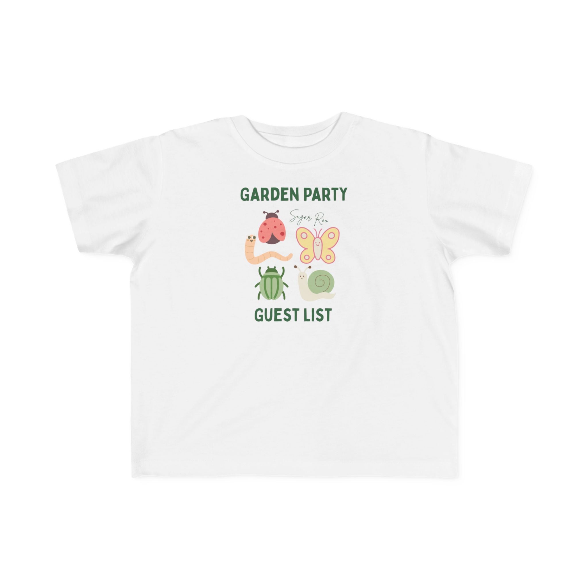 Toddler Garden Party Cotton Tee