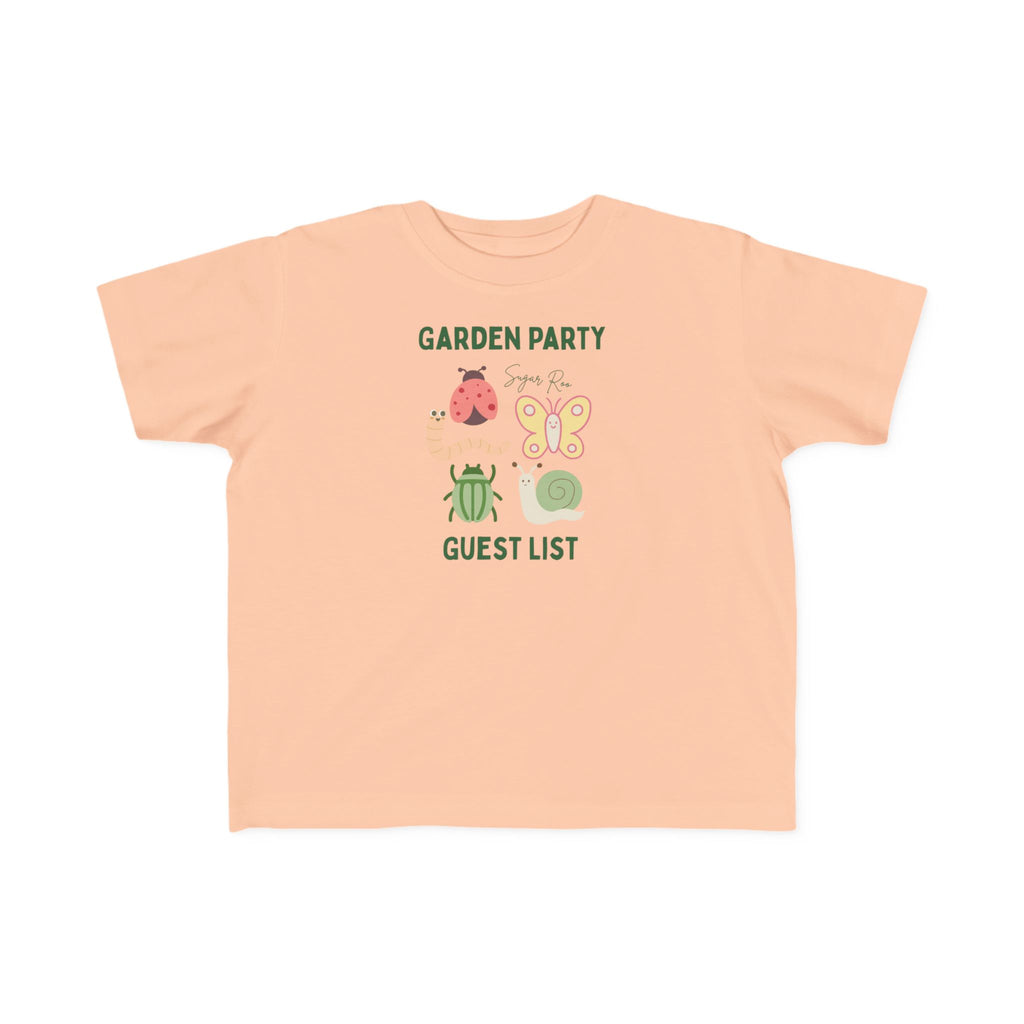 Toddler Garden Party Cotton Tee