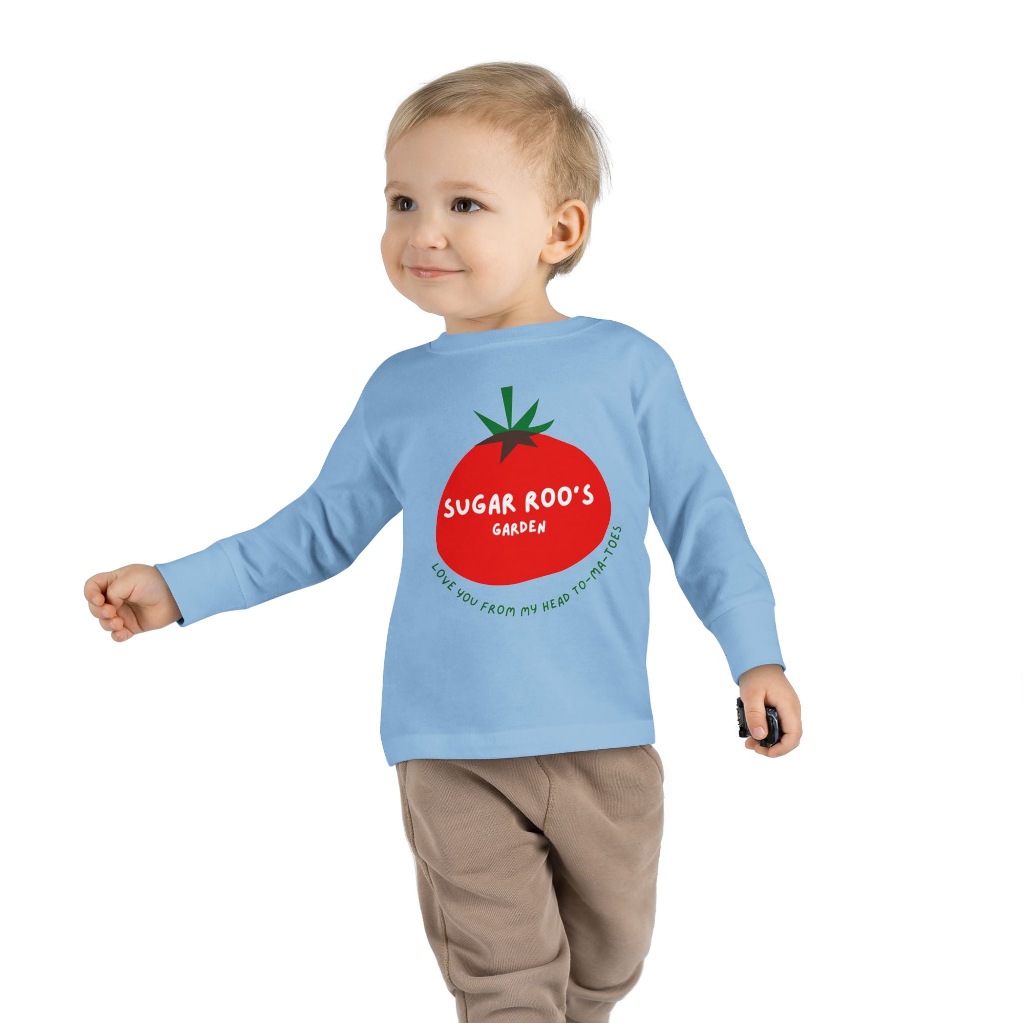 Toddler Tomato Cotton Longe Sleeve Tee