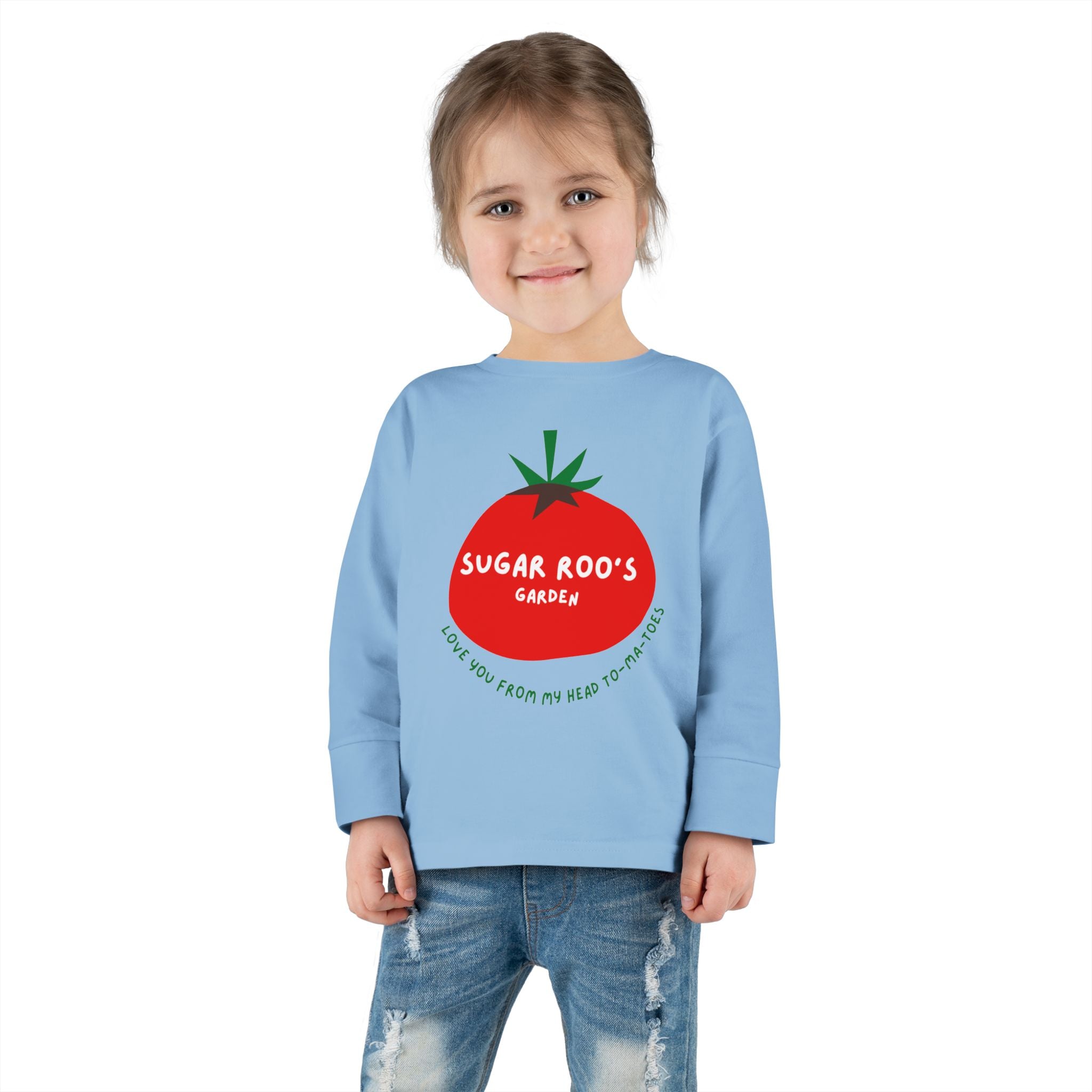 Toddler Tomato Cotton Longe Sleeve Tee