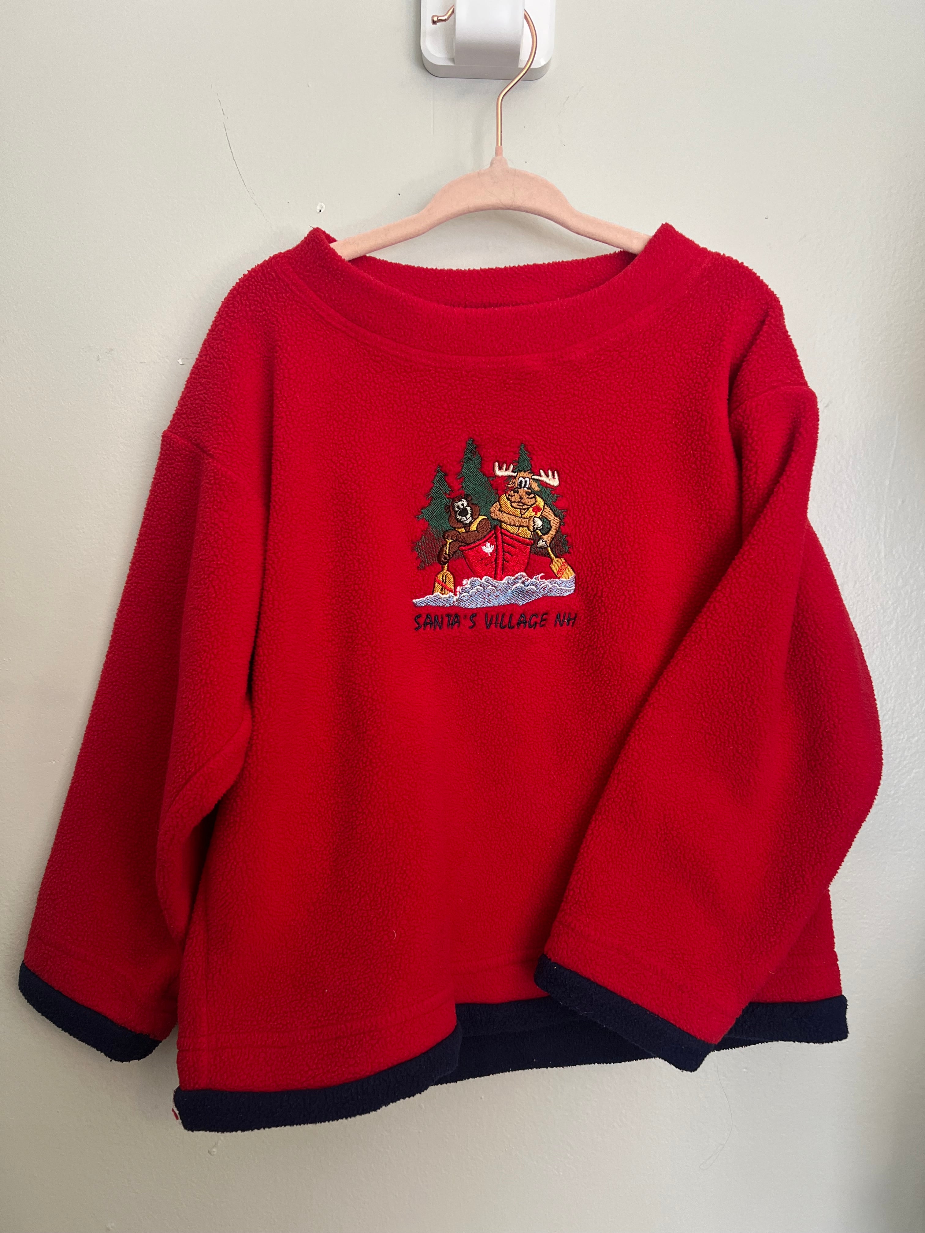 Vintage Santa’s Village fleece (4T)