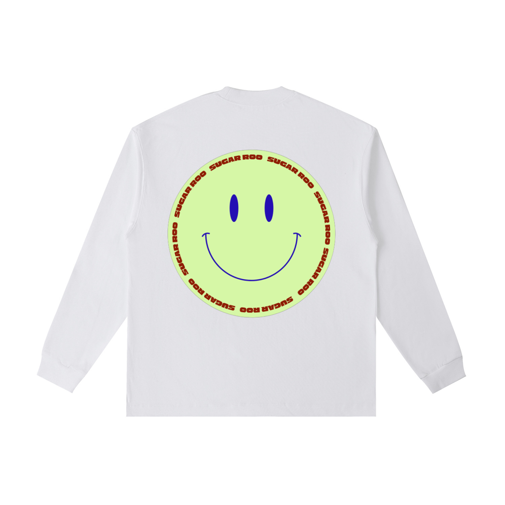 Adults' Smile Cotton Long Sleeve Tee