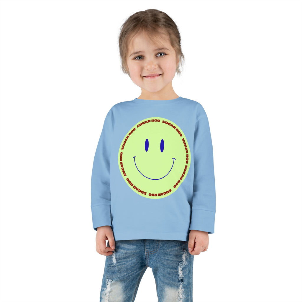 Toddler Smile Cotton Long-Sleeve Tee