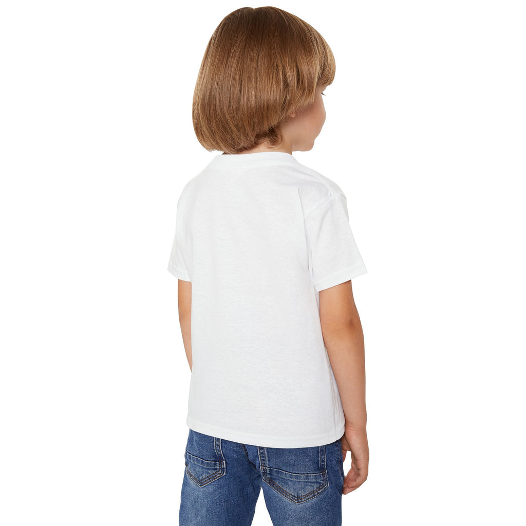 Toddler T-Shirt — Minimalist Fish Graphic Shirt for Kids