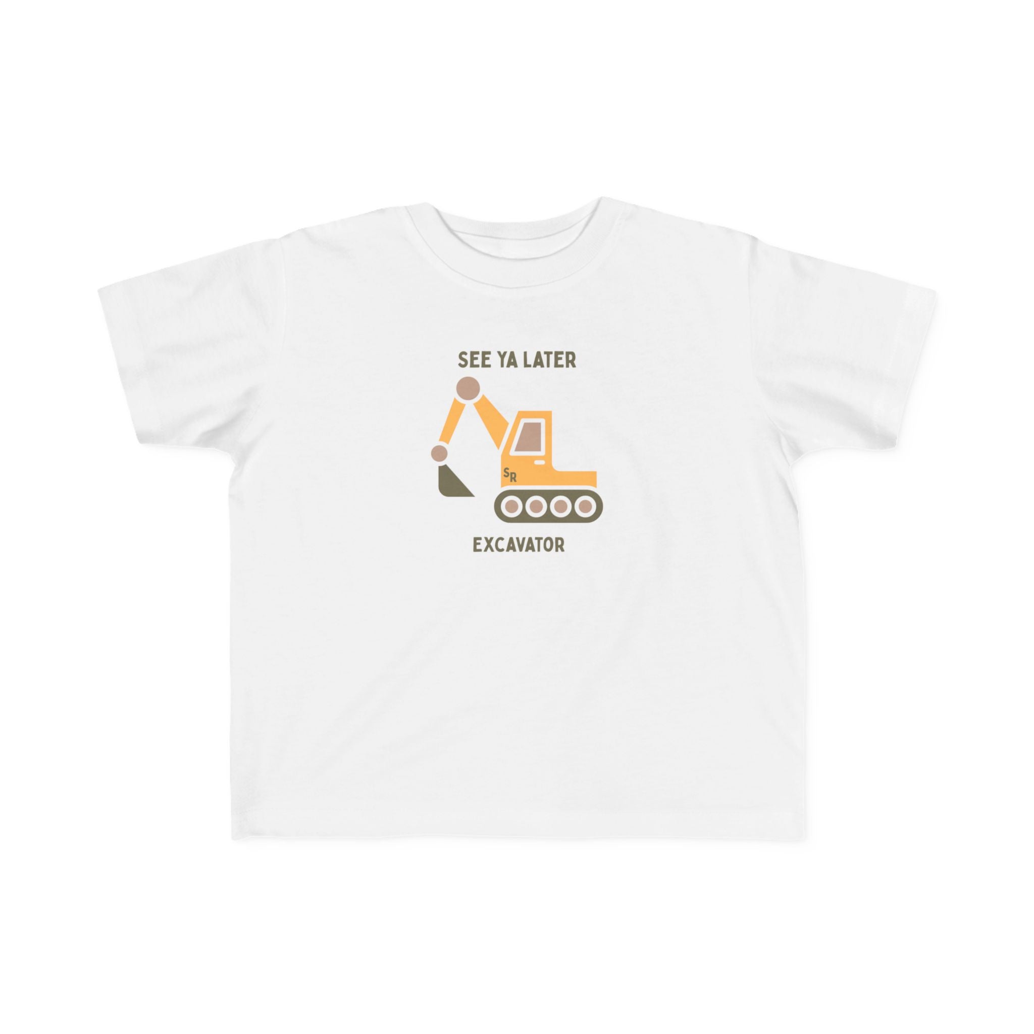 Toddler Construction Cotton Tee