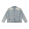 Adults' Vintage Zip Sugar Roo Denim Jacket