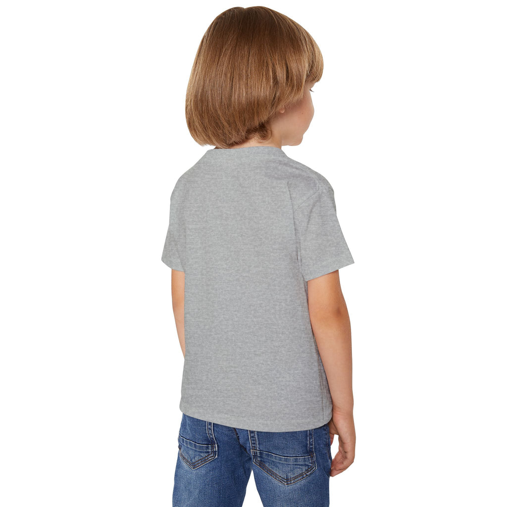 Toddler T-Shirt — Minimalist Fish Graphic Shirt for Kids