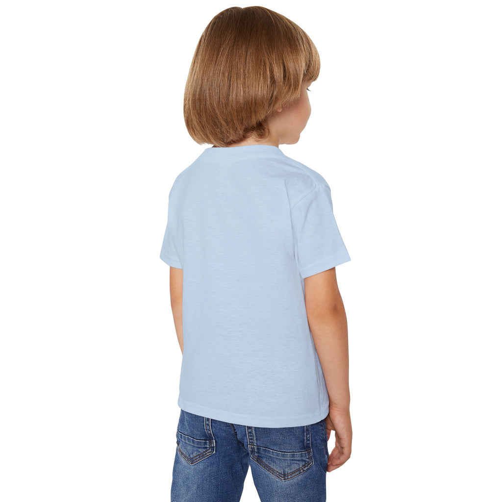 Toddler T-Shirt — Minimalist Fish Graphic Shirt for Kids