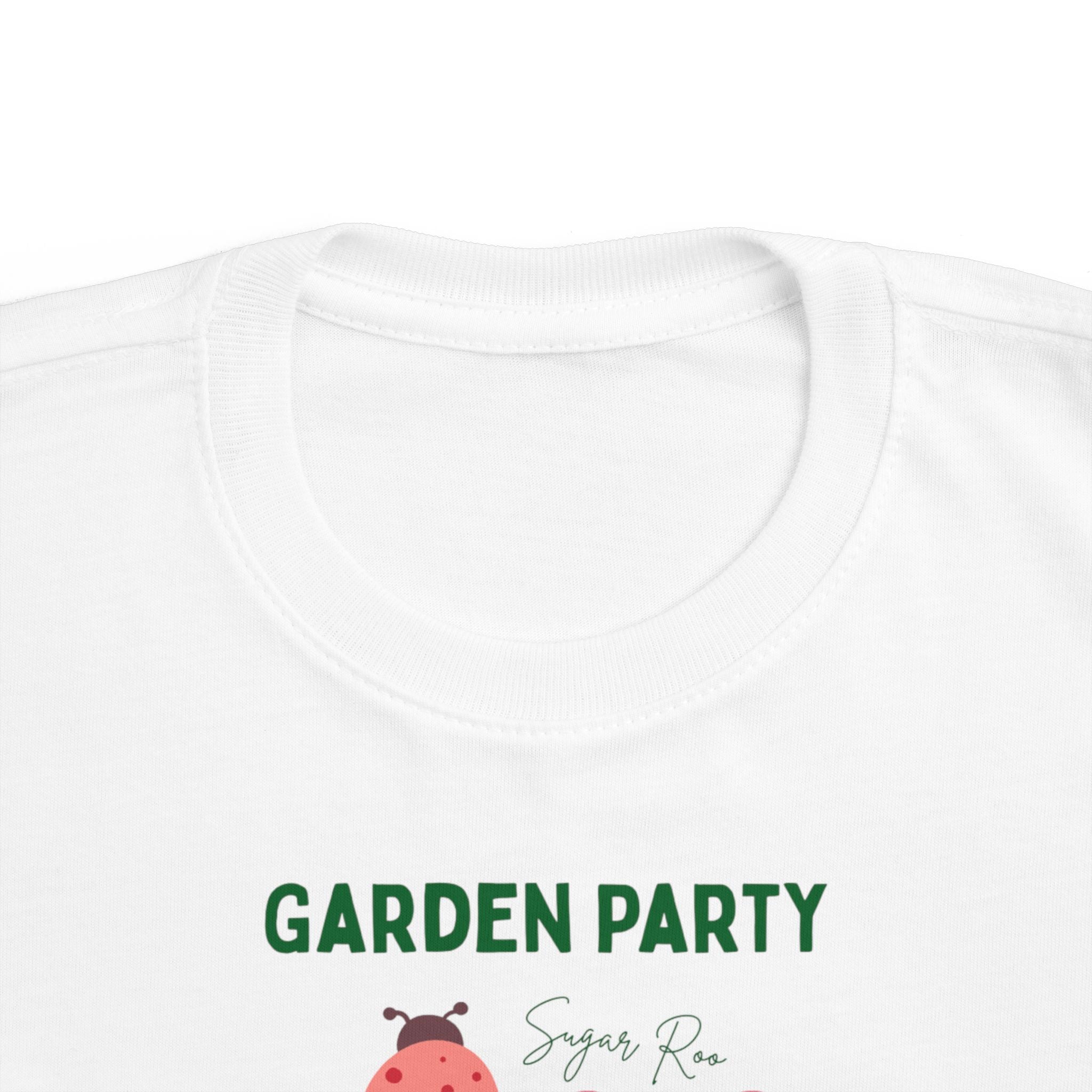 Toddler Garden Party Cotton Tee
