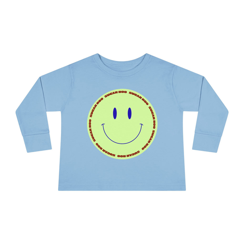 Toddler Smile Cotton Long-Sleeve Tee