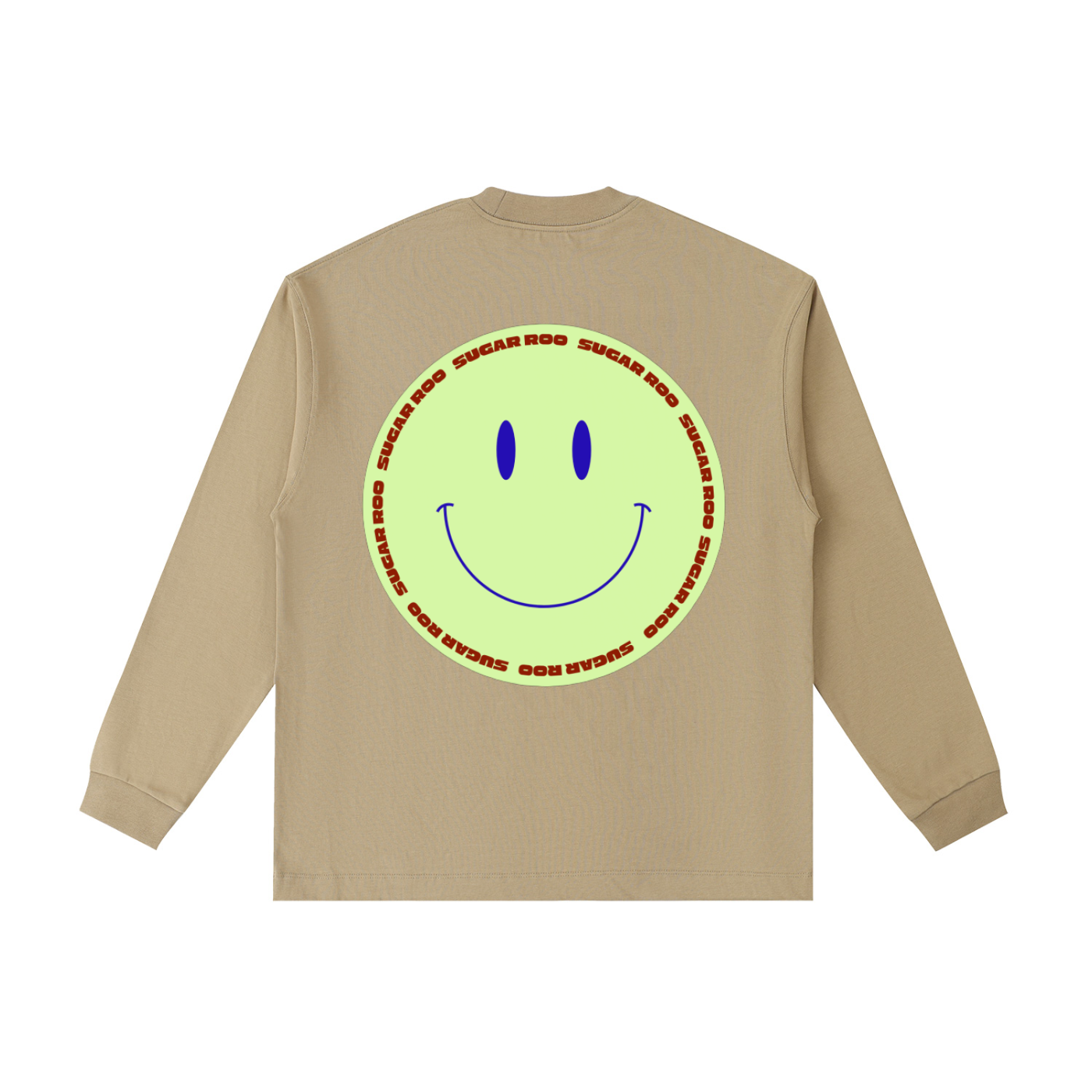 Adults' Smile Cotton Long Sleeve Tee