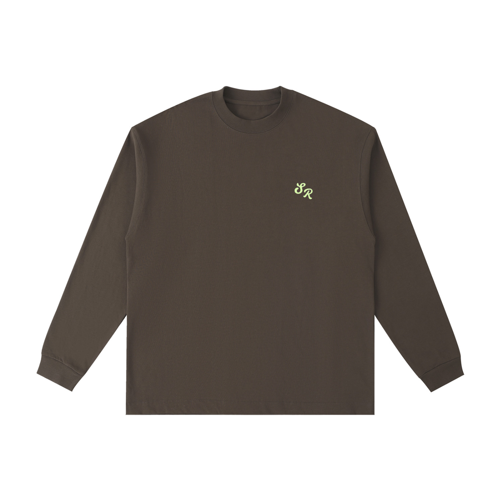 Adults' Smile Cotton Long Sleeve Tee