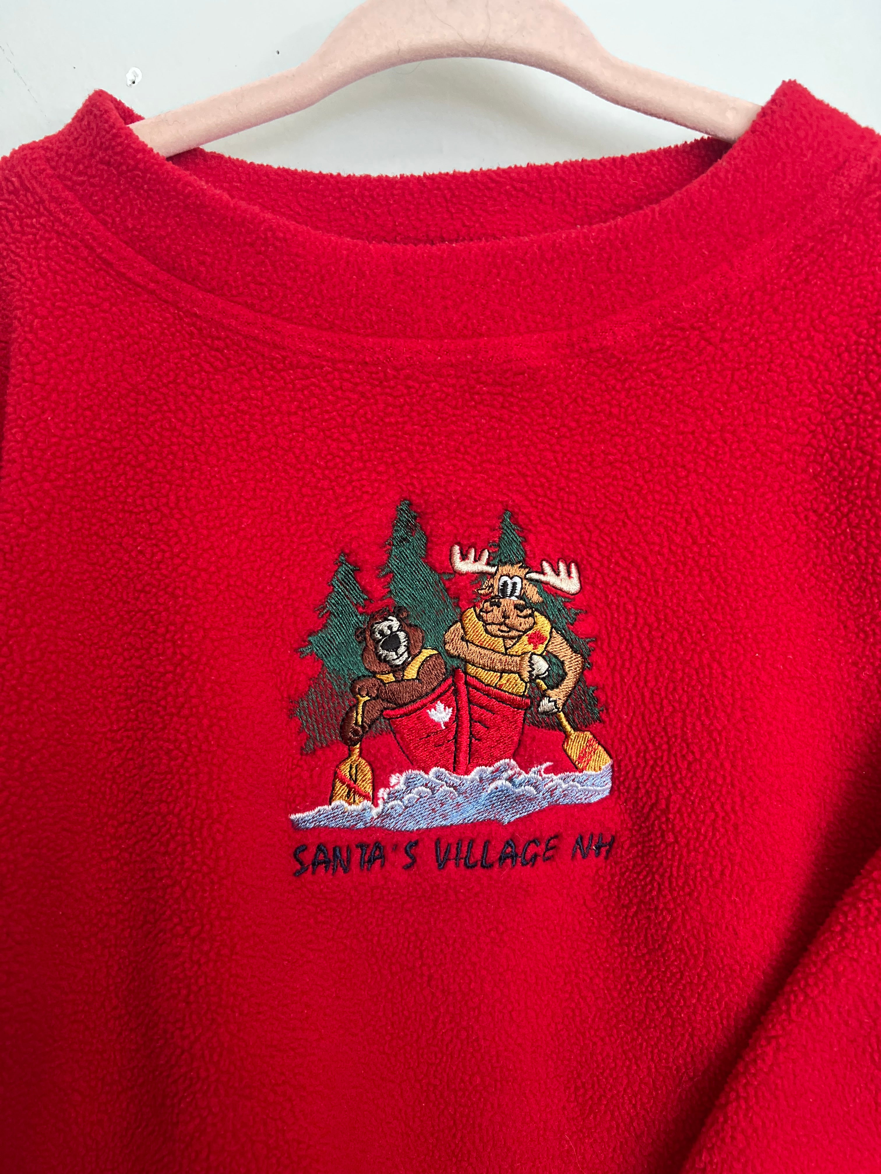 Vintage Santa’s Village fleece (4T)
