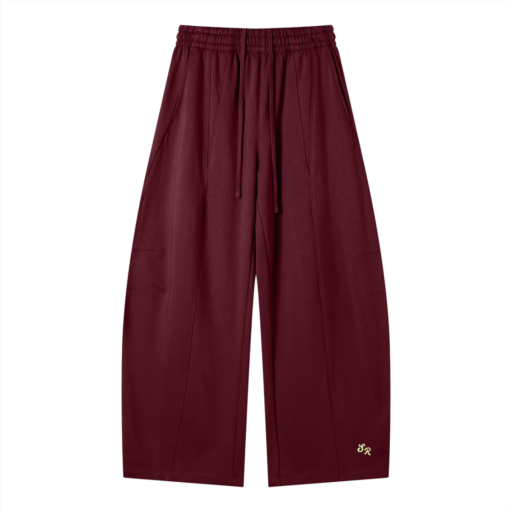 Heavyweight Wide Leg Panel Sweatpants